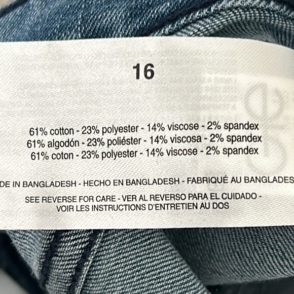 Nine West Gramercy Cropped Jeans. Size 16. NWT. - Picture 11 of 11